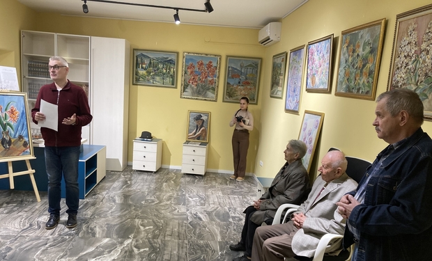 В Ужгороді в Угорському домі відкрилася виставка Аврелії Федор