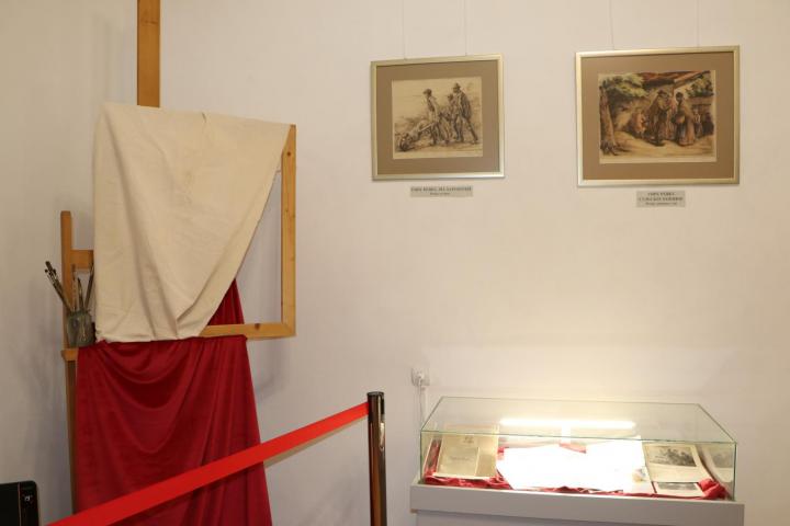 Камерну виставку художньої спадщини Імре Ревеса презентували в Ужгородському замку